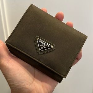 Prada Nylon Trifold Wallet